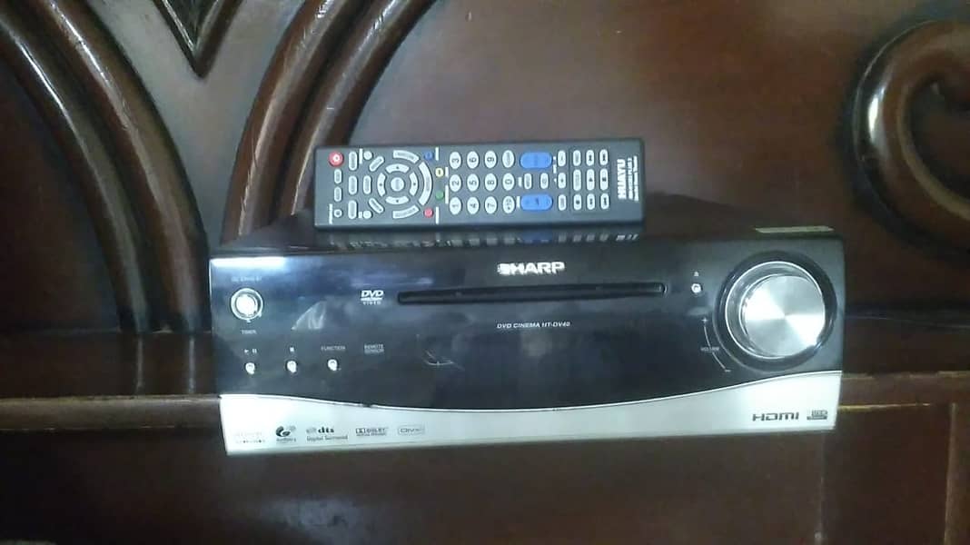 SHARP DVD HOME THEATER + JVC 3.1 SPEAKER SYSTEM 2