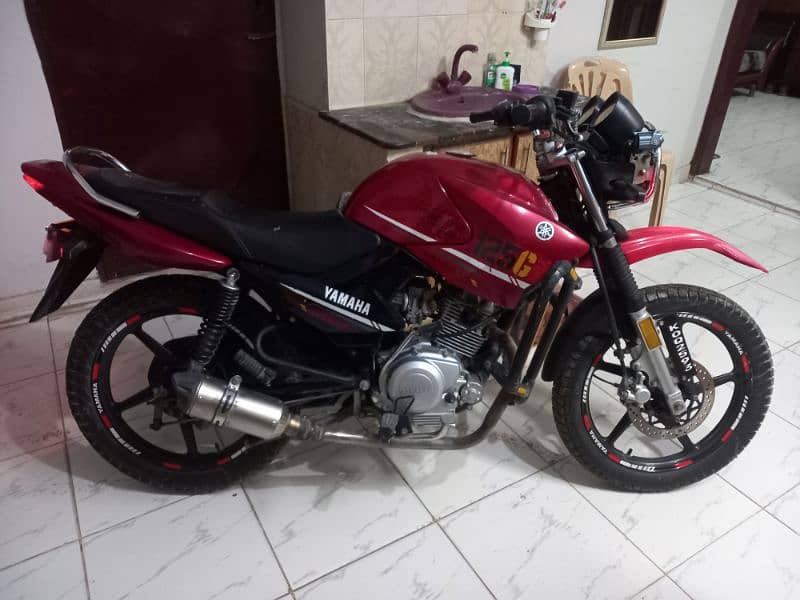 YBR125G Red for Sale 1