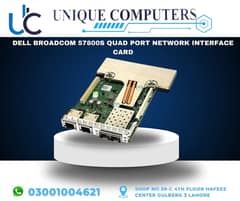 DELL BROADCOM 57800S QUAD PORT NETWORK INTERFACE CARD