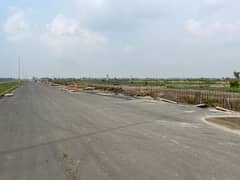 All Paid Onground Carpeted Road 1 kanal E Block Plot For Sale In Jinnah Sector LDA City Lahore