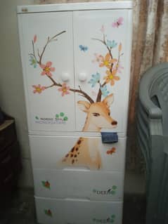 Plastic Cupboard/Wardrobe for kids