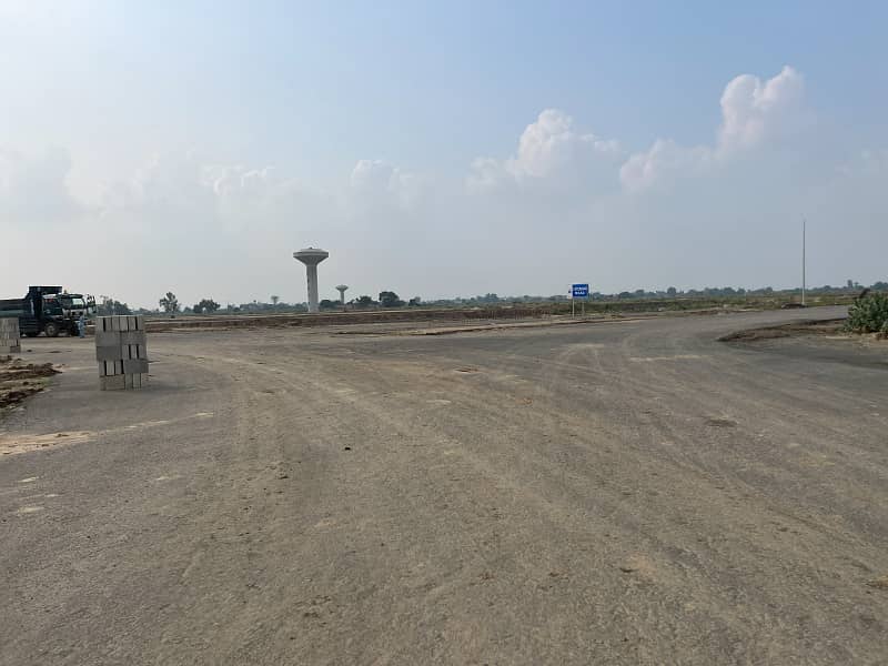 Prime Location 10 Marla Plot For Sale In A Block Jinnah Sector LDA City Lahore 1