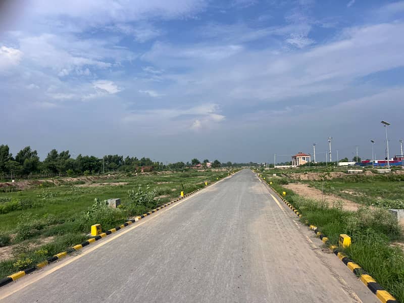 On 150ft Road 1 Kanal Plot For Sale In C Block Jinnah Sector LDA City Lahore 9