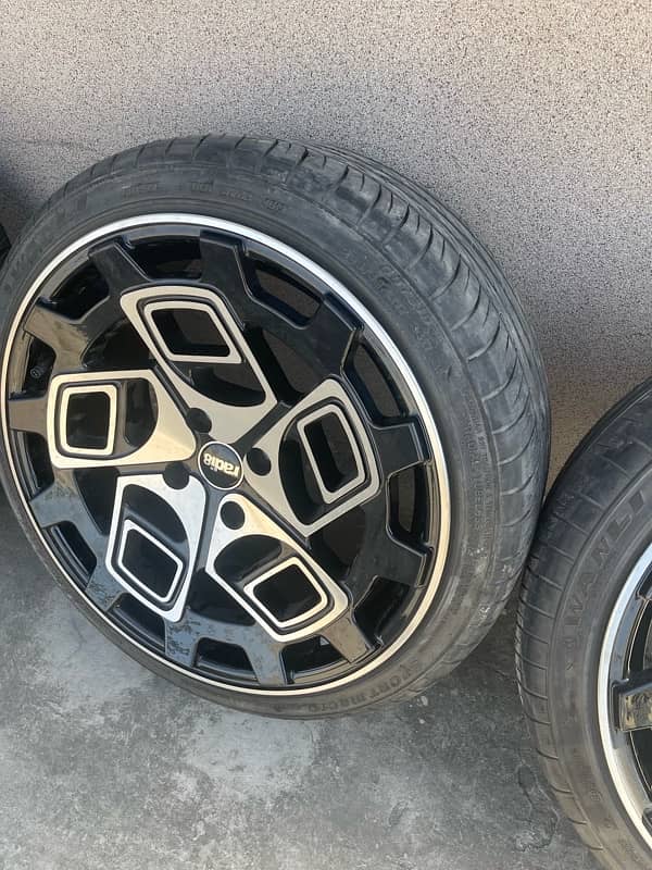 17 inch brand new rims Tyres 2