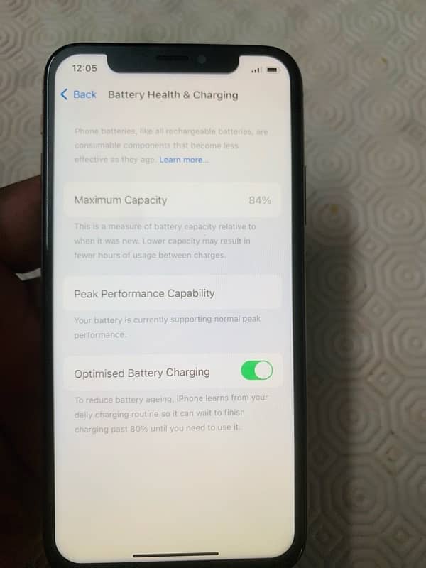 IPhone XS 512GB 84BH PTA approved 7