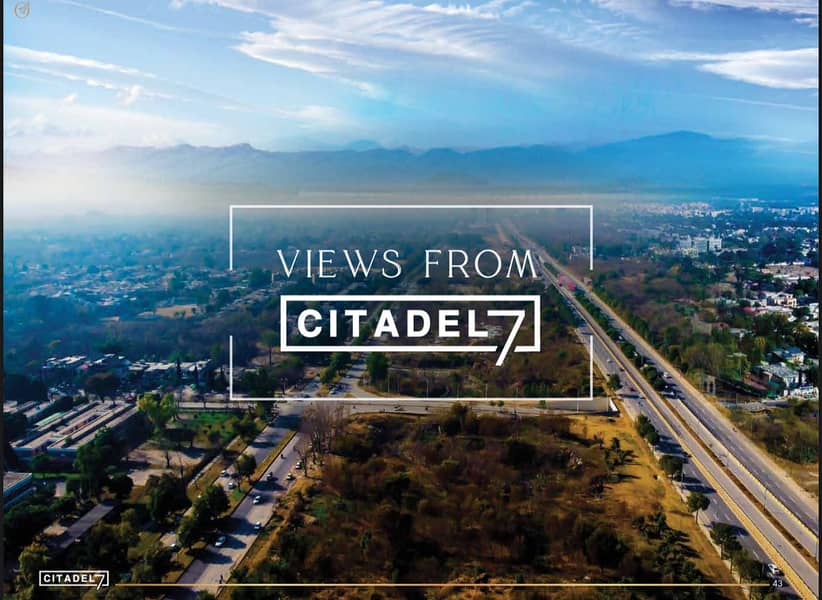 CITADEL-7 
OFFICE FOR SALE JINNAH AVENUE & MURREE FACING TWO SIDE CORNER 1