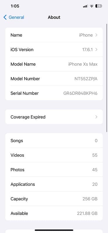 Iphone xs max dual pta approved 6