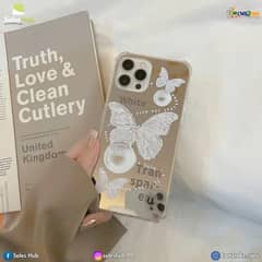 iphone Backcase Mirror Butterfly Desgin