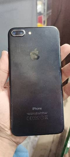 Iphone 7 plus (Black clr)