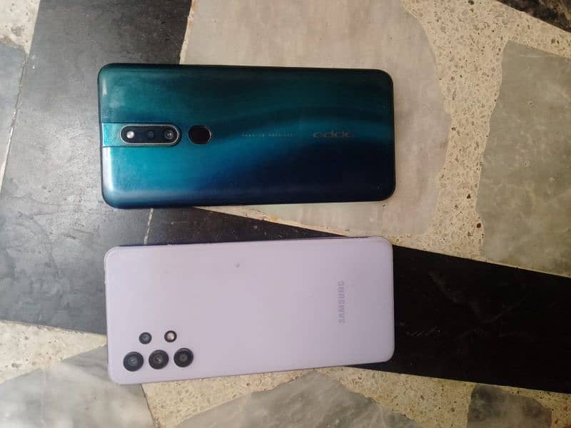 oppo f11 pro 6/128  Samsung a32. . . 4/128 0