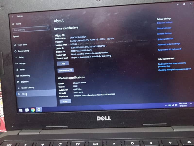 Dell Chromebook 3180 | windows 10 | new condition 2