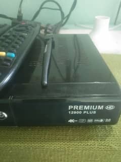 premium HD 12900 4k plus rcever for sell price12000k all OK hai