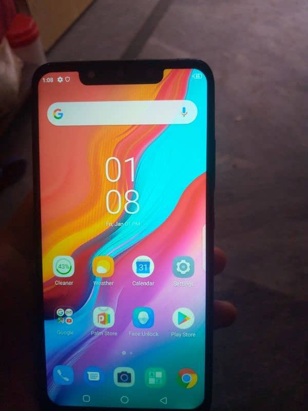 Infinix hot 7 pro official approved fingerprint 4g internet fix price 0