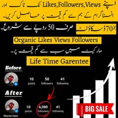 Buy Instagram(Ticktok)Original Followers 0