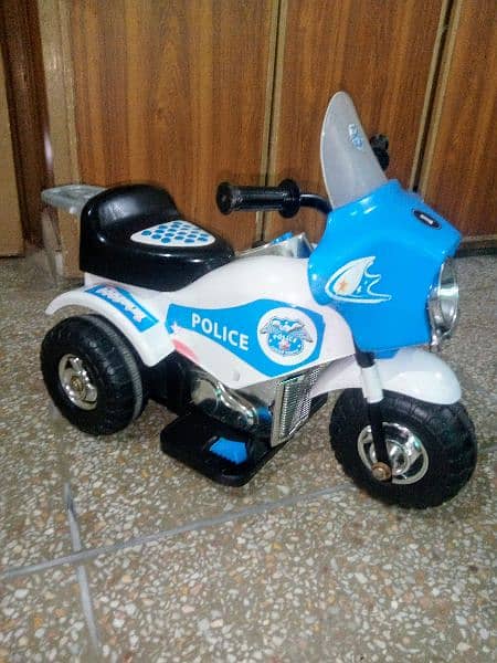 Police Kids Electric Bike. O3358O8816O Call Whatsap. Brand New 3