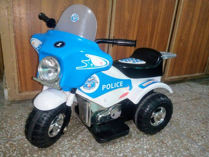 Police Kids Electric Bike. O3358O8816O Call Whatsap. Brand New 11