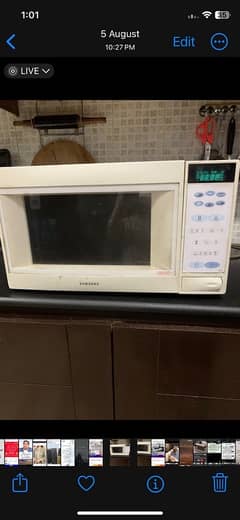 microwave oven