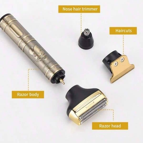 kemei 3 in1 Beard & Hair Trimmer km 6712 , Shaver , Shaving Machine 1