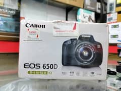 Canon 650D Box Pack | 18-55mm lens