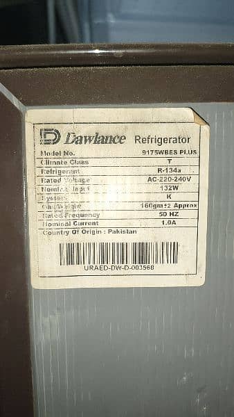 Dawlance Refrigerator 1