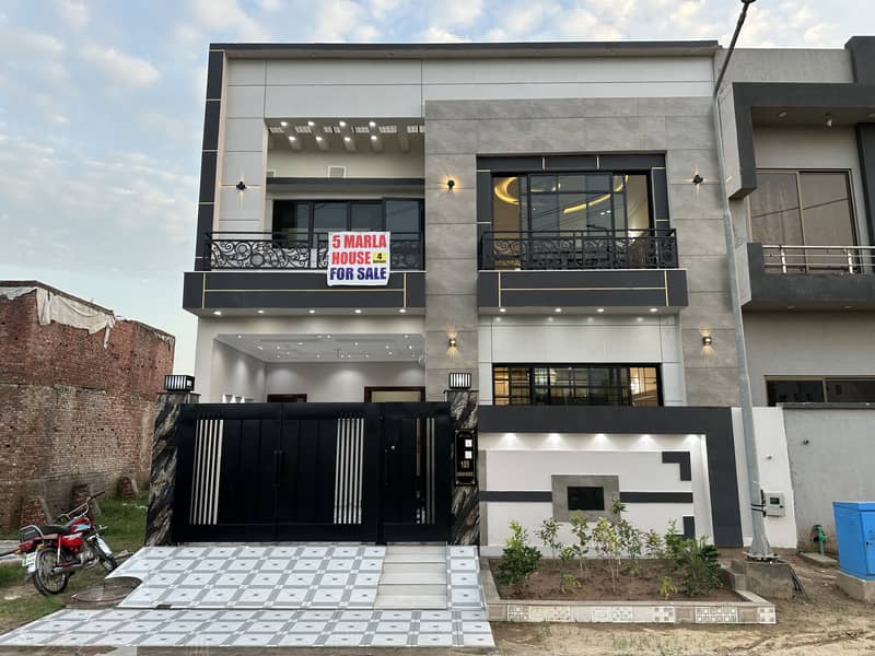 5 Marla Beautiful House For Sale In Usman Block Al Kabir Town Phase 2 Lahore 0