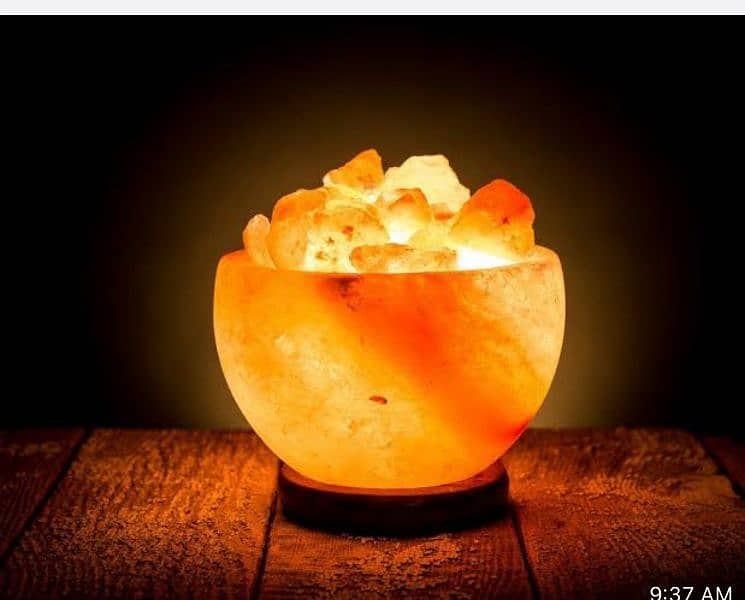 Natural Himalayan Pink Salt Lamp 2