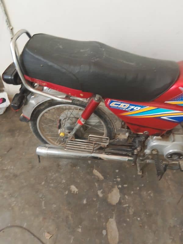 urgent sale Honda CD 70 2019 modle 1