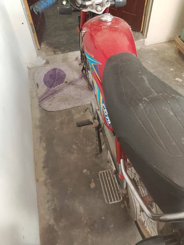 urgent sale Honda CD 70 2019 modle 3