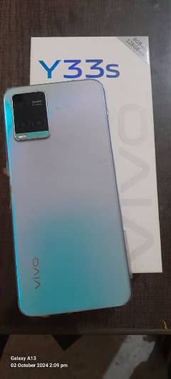 VIVO Y33S 8 gb ram +128 gb rom WITH BOX AND ORIGINAL CHARGER