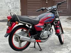 Suzuki 150 self start,alloyrims,disk brakes,gud condition