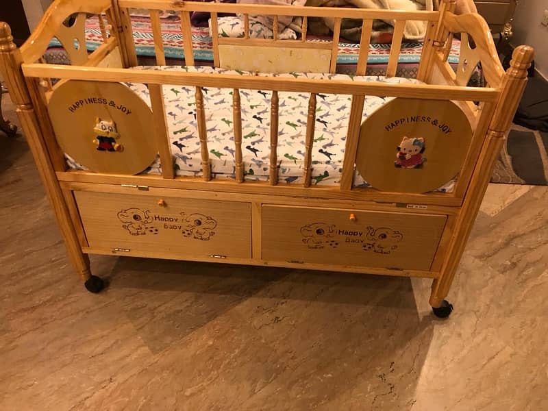 baby cot with mattress 2