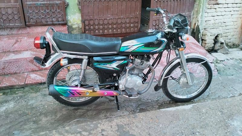 honda 125 all Ok good condition dubble saman 5