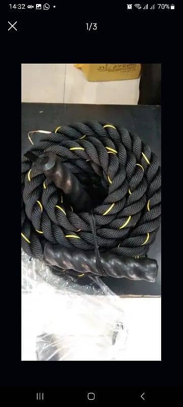 BATTLE ROPES | GYM ROPES | ROPES EXERCISE ROPE NYLON ROPES battle rope 2