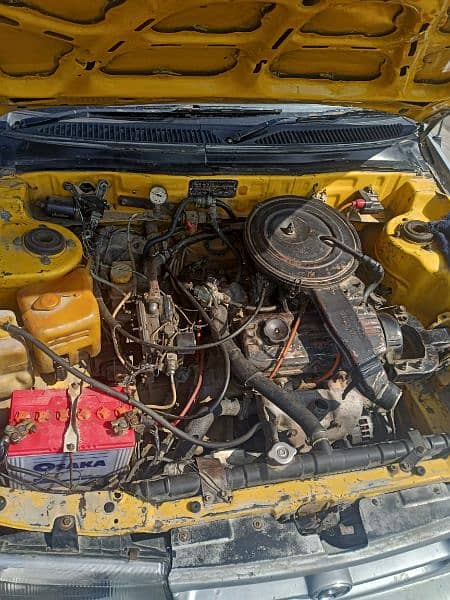 Hyundai Excel 1994 new engine generator salap . . everything is okai 9