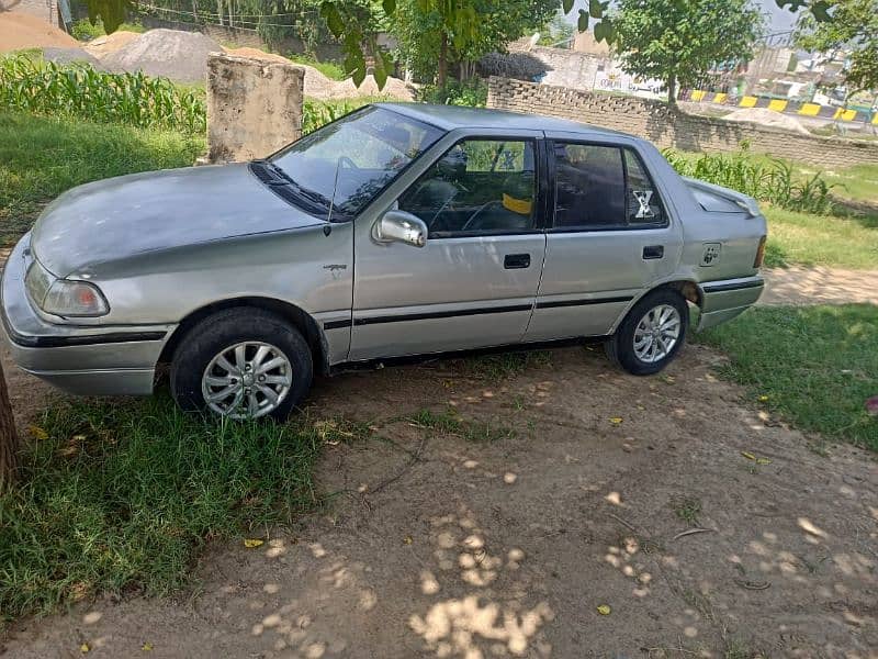 Hyundai Excel 1994 new engine generator salap . . everything is okai 10