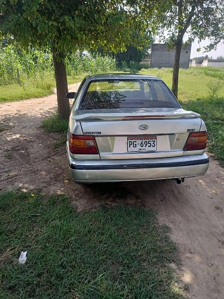 Hyundai Excel 1994 new engine generator salap . . everything is okai 14