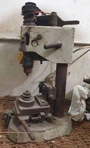 Lathe Machine And Drill Machine 1