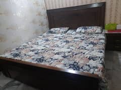 New double bed with mattress