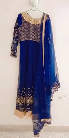 Indian net maxi