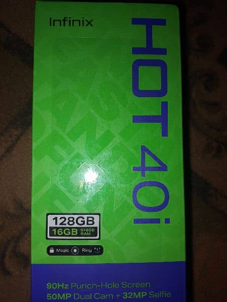 I'm selling my Infinix hot 40i mobile 0