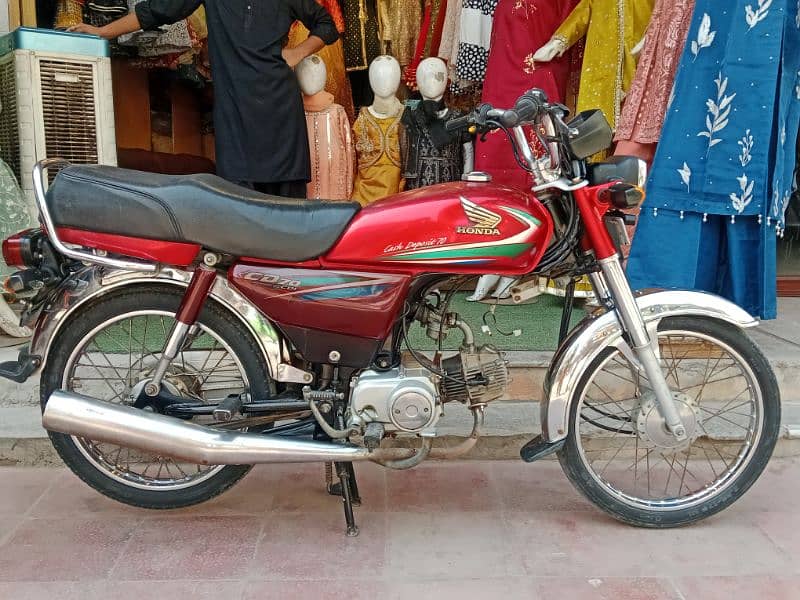 Honda CD 70 2016 Model Fresh 1