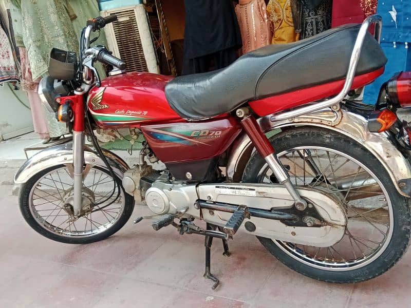 Honda CD 70 2016 Model Fresh 4