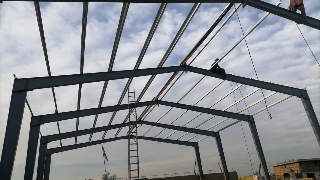 Industrial Shed Parking Shed Tensile Shed Fabrication Warehouse shed 5