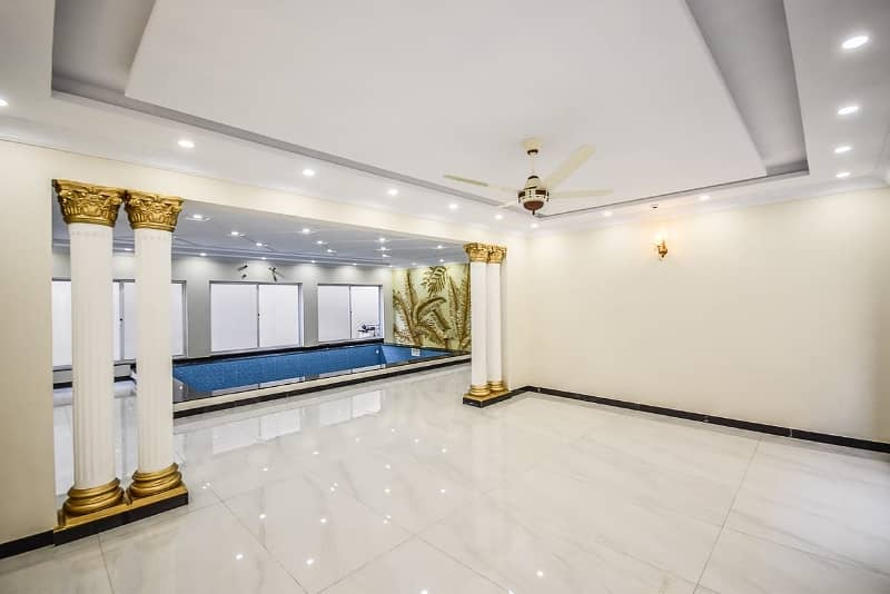 1 Kanal Newly Constructed Semi Furnished Full Basement Bungalow in DHA Phase 7 T block With Swimming Pool Cinema With 6 Bedrooms Attached Washroom available for sale 38