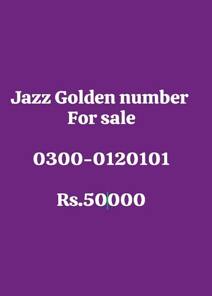 Jazz Golden Number for Sale 0