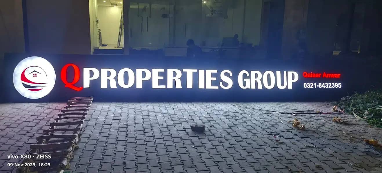 LED sign board / Acrylic Sign boards / 3d sign boards / Neon lights 18