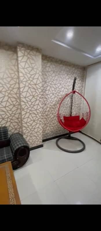 1BED STUDIO FURNISHED APORTMENT IS AVAILABLE FOR RENT IN SECTOR C BAHRIA TOWN LAHORE 2