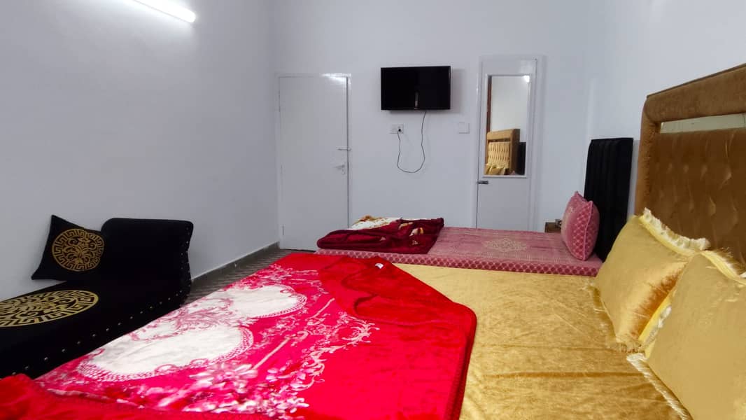 Best Guest House in G9 Islamabad with Free Wifi - Fully Furnished Room 9