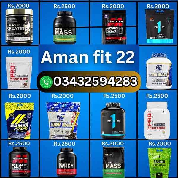 fitness supplements for wieght gainer free home delivery all pakistan 0