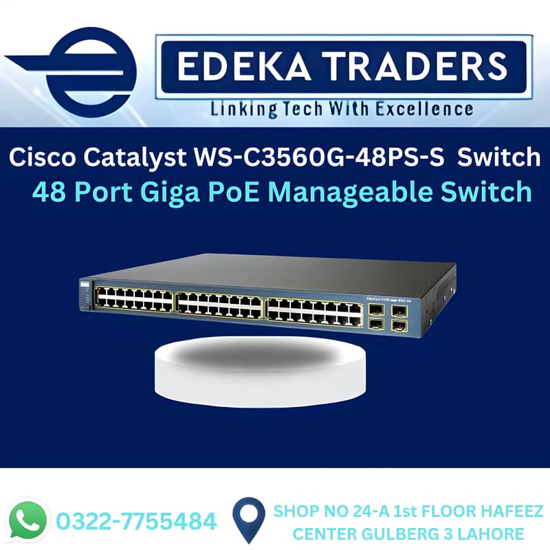 Cisco 3560G 48 Port Giga&PoE 0